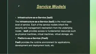 Introduction to cloud computing