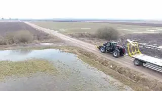 CASE IH Farmlift 935 darbuojasi Panevėžio rajone