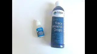 IHERB: Trace Minerals Research, Минеральные капли и  Ополаскиватель для рта - Видео обзор