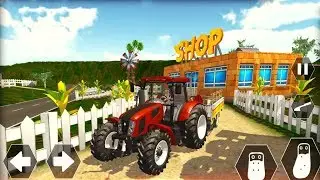 Tractor Driving Farm Sim: Cargo Tractor Trolley - Android Gameplay FHD