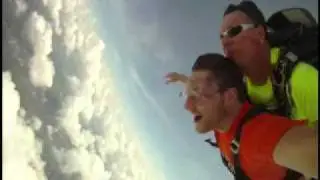 Chris Roney goes for a jump at Skydive KY