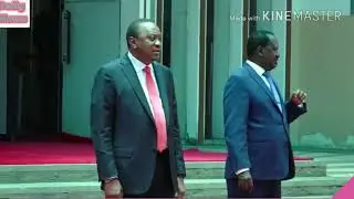 Security Blunder Angers Uhuru During His Meeting With Raila In Harambee House