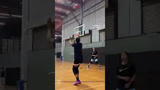 3 point shots at Cal Storm #audreastalin #basketball #basketballpractice