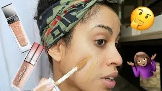 PHYSICIANS FORMULA HEALTHY FOUNDATION | DEMO, REVIEW, + WEAR TEST | kinkysweat