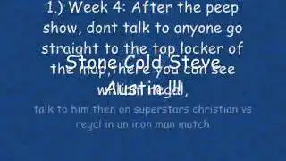WWE SVR 2011 Christian RTWM Challenges_In perfect steps and right ways