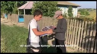 A doua parte a satului Cubolta din raionul Drochia