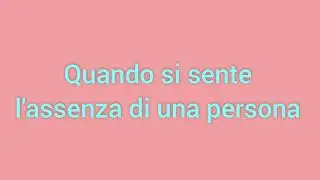 Sempre di Emanuele Aloia ~Testo~