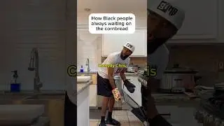 How black people always waiting on the cornbread #comedy #funny