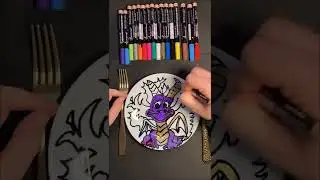 HOW TO DRAW SPYRO THE DRAGON?