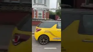 It&rsquo;s a yellow car 👀 #yellowcar #trend #fyp