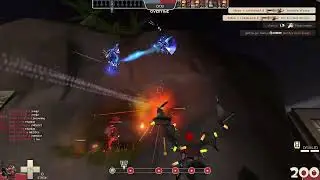 airblasts + sentry knockback is pretty entertaining
