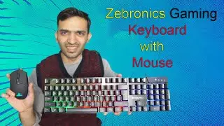 Best Budget Gaming Keayboard + Mouse Combo Under 1000 Zebronics Zeb War Gaming Unboxing & Review