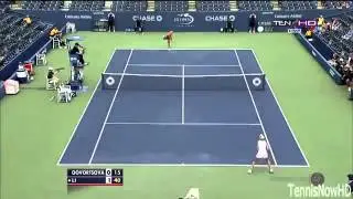 Na Li vs Olga Govortsova ~ Highlights ~ US Open 2013