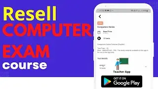 Sell Computer exam course | Business of Selling Online Courses