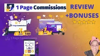 📃💰👀1 Page Commissions App Review+Bonuses 🛑Don't Buy🛑 Without My Exclusive Bonuses🎁🎁