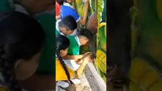 KHATARNAK BACHHE 😱😱#creativeshort#ytshort#wall painting