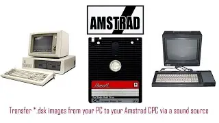 Amstrad CPC - How to transfer Disk images to Disks (from Tape)