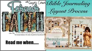 Forever Faith Bible Journaling | REMEMBER ME WHEN SERIES  |  #journaling #biblejournaling