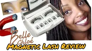 Belle Chloe  magnetic lashes Review| Wake up and Make up ft. Belle Chloe | Plus Discount Code