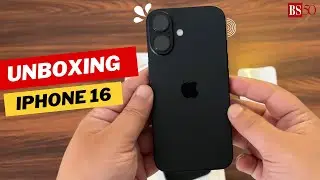 iPhone 16: Unboxing India-made Apple smartphone in smooth Black finish