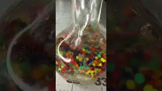 Orbeez in a silicone balloon 🎈 #silicone #squishy #stressball #orbeez