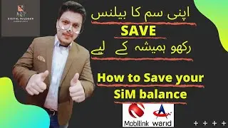 How to save your sim balance in 2020 | Jazz Secret Balance Account | Keep Your Jazz Balance Safe