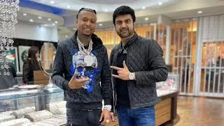 PICKING UP MY CUSTOM 32GANG RING AND BRACELET FROM THE ICE CHAMP