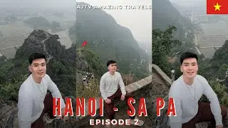 Hanoi & Sapa Vietnam Vlog EP2: Ninh Binh Day Tour via Klook + Epic Mua Cave Summit Climb | AJTV 🇻🇳