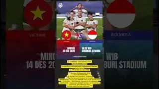 🔴 LIVE TODAY WOMEN'S NATIONAL TEAM VS VIETNAM SCHEDULE. SEA GAMES 2025