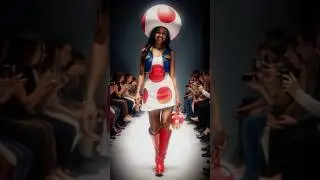 Super Mario Fashion Show