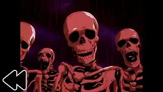 Skeletons roasting jellybean but in Reversed #funny #short #tiktok #memes #reverse #skeleton