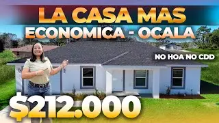 La Casa NUEVA mas ECONOMICA de Ocala, Florida