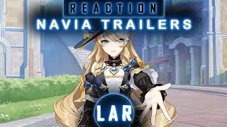 LAR Reacts to ALL of Genshin Impact's Navia Trailers
