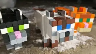 LEGO Cats - Minecraft