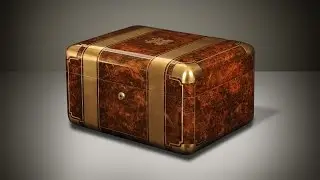 Daniellucian.com - Antique Jewellery Box in Burr Walnut with Cantilever Mechanism
