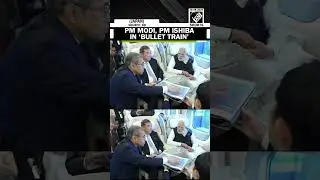 WATCH: PM Modi, Japanese PM Ishiba travel in &lsquo;Bullet train&rsquo; to reach Sendai, Japan