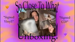 Unboxing Tate McRae: So Close To What *SIGNED CD & VINYL* ⭐️