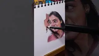 Sketched a scene from 'Om Shanthi Oshaana' #nazriya #nivinpauly #art