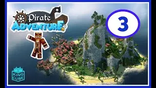Pirate Adventure! Let's Play, ep. 3 (RabbitRoars: Minecraft Marketplace Adventure Map Playthrough)