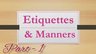 #11 #Chapter6 #iot about etiquettes and manners in hindi #OLevel #etiquette #manners #personality