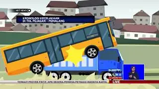 Tabrakan Bus VS Truck, 3 Penumpang Tewas - NET NEWS