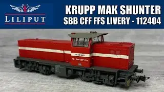 REALLY USEFUL! SBB CFF FFS Krupp MaK Shunter Model Railway Review | Liliput L112404 HO Scale