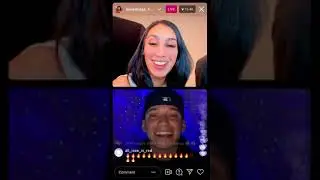 TREYFROMNEXTDOOR RAPS FOR QUEEN IG LIVE