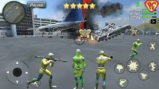 Hurricane Superhero : Wind Tornado Vegas Mafia #15 Police Robot