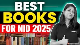 Best Books For NID 2025 | NID Entrance Exam Preparation