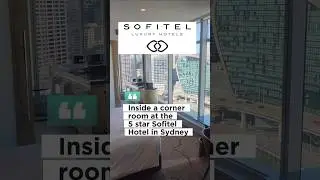 Sofitel Darling Harbour #SofitelDarlingHarbour #hotelroom #visitnsw #5starhotel #hotel