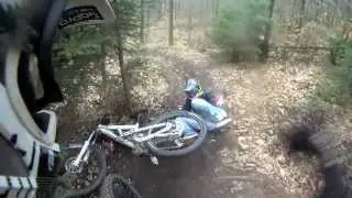 Downhill/Freeride Crashes Fails 2013