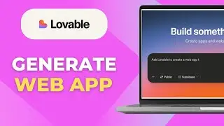 How To Generate Web App Using Lovable dev Quick Guide