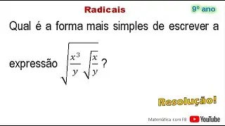 Qual é a forma mais simples de escrever a expressão