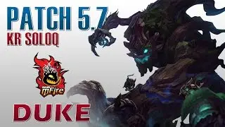 NaJin Duke - Maokai Top Lane - KR SoloQ